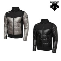 데상트 남성 윈터 스피릿 스텐드넥 경량 다운자켓(생활방수) SM321SDJ91