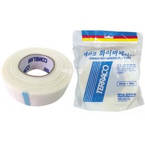 TERRACO 조인트테이프 크랙균열보수 테라코 화이바테이프 50mm 90M