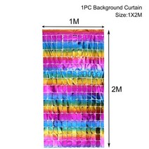 Tulle Roll Organza 리본 커튼 배경 소박한 웨딩 장식 사랑 결혼 생일 파티 용품, 16 Color gradient 2