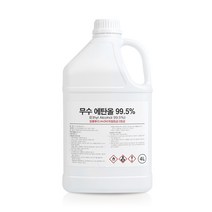 크로바 무수에탄올 99% 1L / 4L 소독용 알코올 에틸 알콜