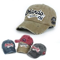 [정직한사람들] FC-282 빈티지올랜도 볼캡 심플로고 모자 빈티지캡 자수캡 패치모자 야구모자 패션볼캡 커플모자 남자모자 여자모자 구제스타일