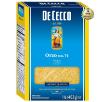 라이브잇 Dececco 오르조 NO.74 파스타, 11개, 453g