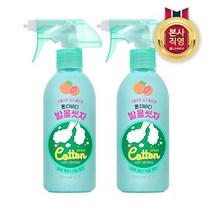 LG생활건강 온더바디 코튼풋 발을씻자 풋샴푸 자몽 385ml x 2개, 단품