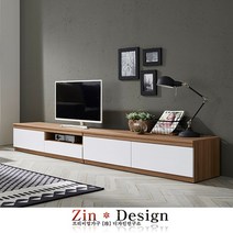 진디자인 거실장 티비다이 TV장식장 실속상품 1500 1200 거실장 모음, 1200 비디오형 오크화이트