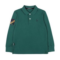 헤지스키즈] 22FW 브리티쉬 카라 티셔츠 (HSF11TP05M_GN) 남아 아동 초등 가을 데일리 스쿨룩 카라티