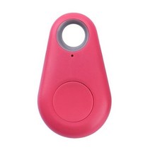 강아지 gps 반려견 블루투스 4.0 휴대용 미니 스마트 트래커 분실 방지 파인더 로케이터 무선 알람 포지셔닝 지갑 애완 동물 키 GPS, 01 Red