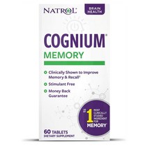 Natrol Cognium Memory 실큐아미노산 100mg 60정 60회분