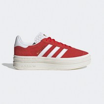 아디다스 가젤 볼드 우먼스 ADIDAS GAZELLE BOLD W ID6990 RED/FTWWHT/GOLDMT