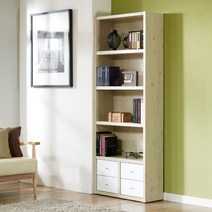 엘마 800 하서랍 책장, 색상:워시