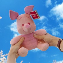 디즈니 곰돌이푸 봉제인형 다즈니 캐릭터 봉제인형 곰돌이푸 애착인형 생일선물, 피글렛, 약25cm