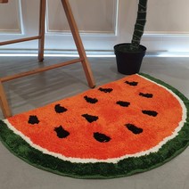 수박 발매트 과일 러그 욕실 현관 아이방 주방 매트