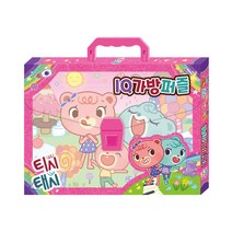 퍼즐피플 어린이퍼즐 직소퍼즐, 티시태시 IQ가방퍼즐 4종, 15p