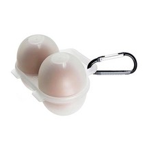 2구 계란 디스펜서 달걀 보관 케이스 홀더 모토캠핑 미니멀 소품 파우치 캠핑용품