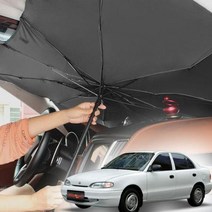 엑센트 차량용햇빛가리개 우산형 앞유리커버 차박 차량햇빛가리개 햇빛가리개 자동차커버 차량용햇, 상세페이지 참조2, 벤타샵소형