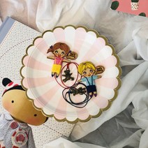 걱정인형 우드 책갈피 DIY 나무공예 수업교구, 남자