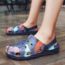 여름 샌들 카모플라쥬 비치홀트렌드 슬리퍼 주니어 중학생 커플 남녀 dongdongxie