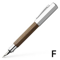 파버카스텔 만년필 온도로 우드 F (147581)