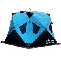 빙어 낚시 텐트 얼음낚시 Chuanyue 농축 휴대용 속도 오픈 따뜻하고 방한 장비, 8-없음