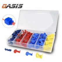 스카치락 일자 무탈피 커넥터 65PCS 전선 열결 배선 작업, 일자 스카치락 65P 세트, 1개
