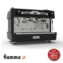 피암마 쿼드란트바리스타 2그룹 (블랙) FIAMMA 에스프레소머신 커피머신, 단품