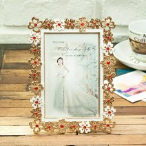 꽃잎g 오렌지 3X5 사진액자