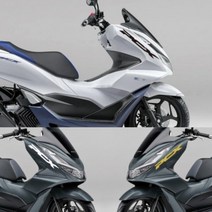 오토바이 혼다 PCX 125 전용 반사 스티커 스쿠터 튜닝 로고 데칼 스티커, 노랑유광, 1개