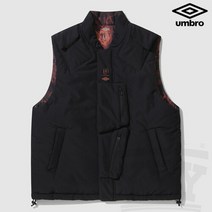 엄브로 언더마이카 양면 패딩베스트 UO121CPV19 BLK