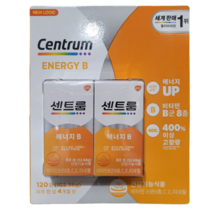 센트룸 에너지B 60정 x 2개 비타민 B군 8종 멀티비타민 코스트코