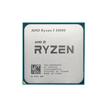 CPU 부품 AMD Ryzen 5 5600G R5 3.9GHz 6 코어 12 스레드 65W 프로세서 L3 16M 100000000252 소켓 AM4 팬 미포함 중고