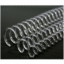 soooooo몰_카피어랜드 코일링 16mm 투명 3대1 100개입 1kg 제본기링 제본링 와이어링 스프링 플라스틱모일링 용링 용와_더수sSHOP, 무옵션_상품_입니다_