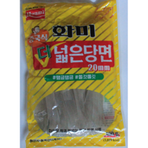 화미 중국식 더 넓은 당면 20mm, 300g, 5개