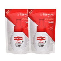 랩신 V3 토탈 핸드워시 손세정제 리필 200ml x2개, 200g, 2개
