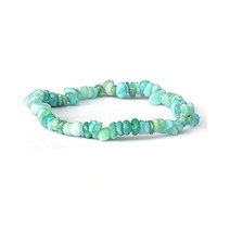 원석팔찌 심플팔찌 칩 아마조나이트