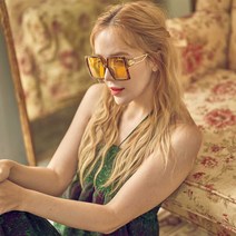 씨엘로 / Bianca / 선글라스 / UV 블루라이트 차단 / 여자선글라스 / 패션선글라스 / 연예인선글라스 / 오버사이즈선글라스 / 호피선글라스