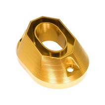 혼다 pcx125 21년 배기관 머플러 커버 튜닝 캡 앤드 커스텀 파츠, 골드개