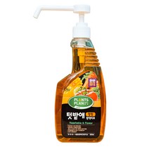 텃밭애 펌핑 원액비료 600ml 식물성장촉진제 중성비료 뿌리발육향상 수분보습 흡수력향상 텃밭 화분