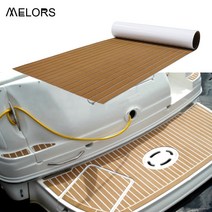 광동공장 EVA 유자나무 카펫 바닥 깔개 옅은 갈색 개조 요트 갑판선용 캠핑카 미끄럼 방지 깔개, 240CM*120CM