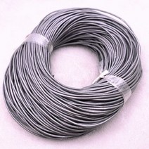 마닐라 로프 밧줄 5 야드 20mm 100 정품 가죽 라운드 끈 코드 쥬얼리 제작 용 스트링 DIY 액세서리, 03