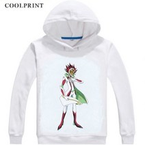 [해외] KOUGAMI RYOUKEN VARIS MENS 후드 YUGIOH VRAINS 드래곤 방화벽 FAIYA WOURU 운동복 STREETWEAR ANIME HOODIE LON, 아이보리 XL