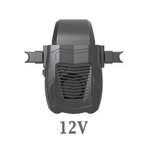 무시동 히터 캠핑 야외 미니 난로 차량용 온풍기 150w 자동차 1224v 겨울 서리 제거 장치 2 설치 방법 난방 앰프 팬 3s 빠른 워머 자동 자동차 트럭 밴 rv 트레일러, 12v 블랙