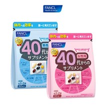 판클 연령대별 종합 영양제 남성 여성용 40대용 30일분, 남성용