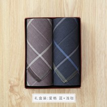 명품손수건 남자 등산 손수건 행거칩 남성용 영국 체크 무늬면 흡한성 얇은 비즈니스