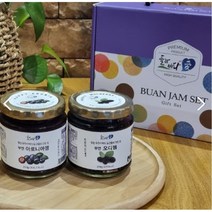 들과바다애 오디잼 아로니아잼 선물세트 250g x 2 와플 요거트 과일잼, 오디잼 250g & 아로이나잼 250g