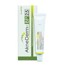 각질제거 AkneDerm BP2.5 아크네덤 10g, 1개