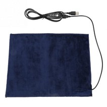화장실 원룸 온풍기 24x30cm 5V 2A USB 전기 천 히터 애견 펫 매트 패드 의류 좌석용 발열체 펫 애완 동물, 한개옵션0