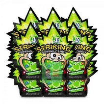 스트라이킹 팝핑캔디 사과맛 15gx12개 (1묶음)