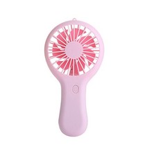 3평 에어컨 식당 주방 원룸 아이방 자취방 초소형 공장용 이동식 냉방기휴대용 휴대용 USB 미니 팬 냉각 매우 조용하고 편리한 환풍기, 분홍색