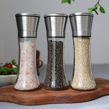 스텐 후추 고급 세리에 그라인더(6종) 소금, 그라인더 L - 후추