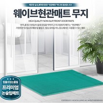 60x90 빗물 눈 먼지 제거 현관매트 건물 엘리베이터 신발털이발판 바닥깔판 승강기, 1개, 웨이브현관매트 무지 적색 대
