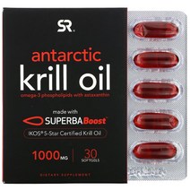 SUPERBA BOOST 남극 크릴 오일 아스타잔틴 함유 1000MG
